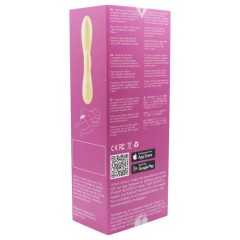   LP Jessica - Smart Vibrator with Clitoral Arm (Pastel Yellow)