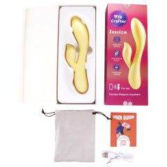   LP Jessica - Smart Vibrator with Clitoral Arm (Pastel Yellow)