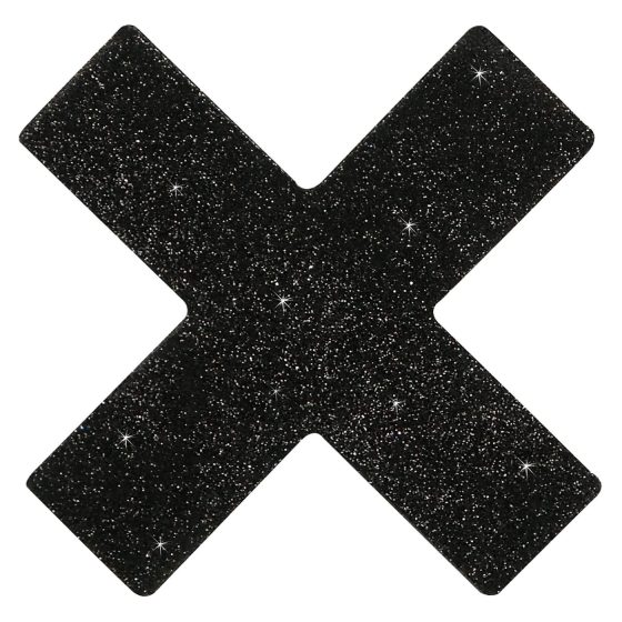 Sparkling Nipple Stickers - X