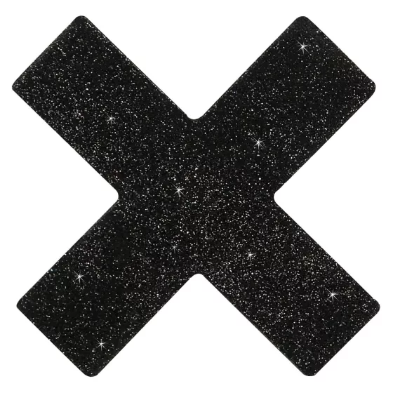 Cottelli - Glittering Nipple Sticker - X