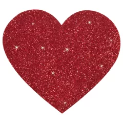 Cottelli - Sparkling Nipple Sticker - Heart