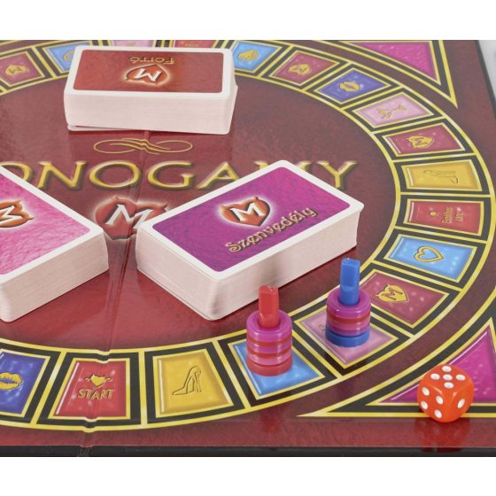 Monogamy board game (in Hungarian)