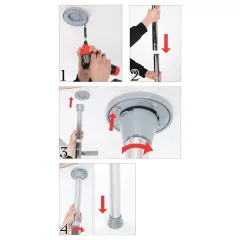   Pipedream Fetish Fantasy - adjustable dance pole for home use