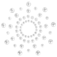 Sparkling Diamond Nipple Stickers (Pearlescent)