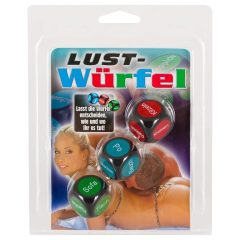 German Language Sexy Dice (Set of 3)