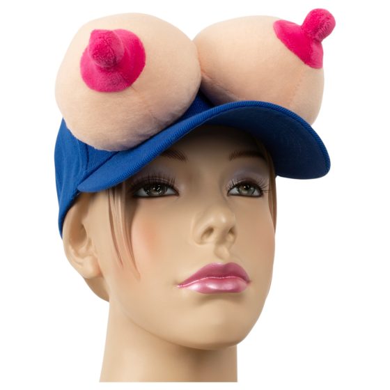 Boob baseball cap (blue)