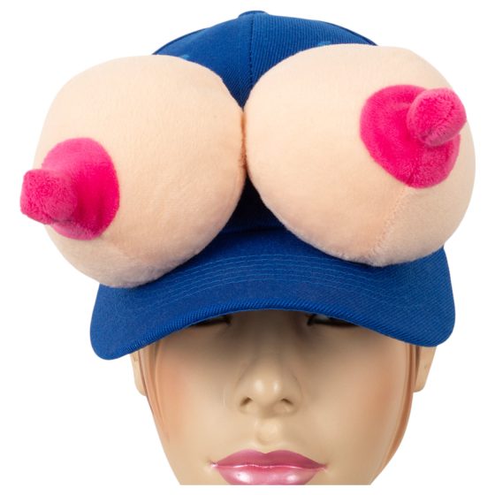 Boob baseball cap (blue)