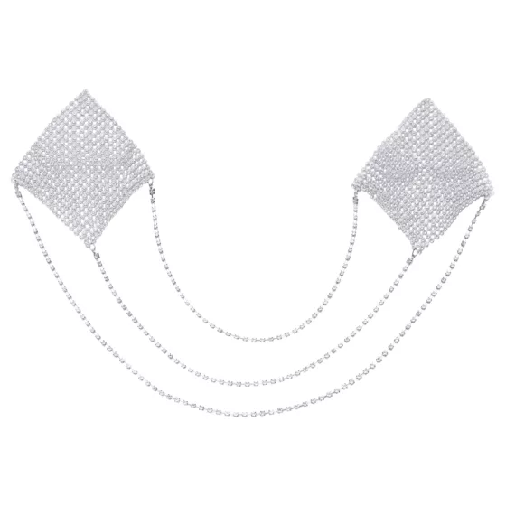 Cottelli - Silver Chain Nipple Stickers