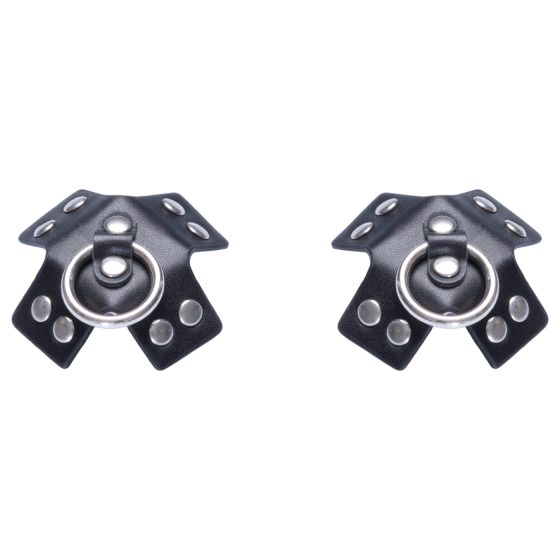 Cottelli - pierced nipple sticker (black)