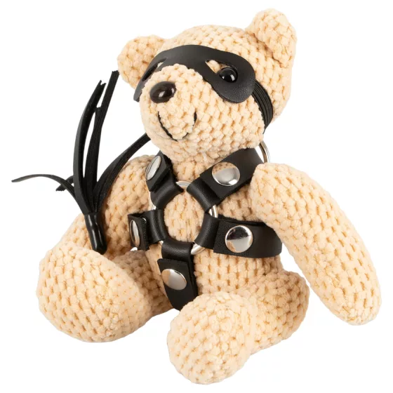 Bad Kitty - BDSM Plush Bear with Whip