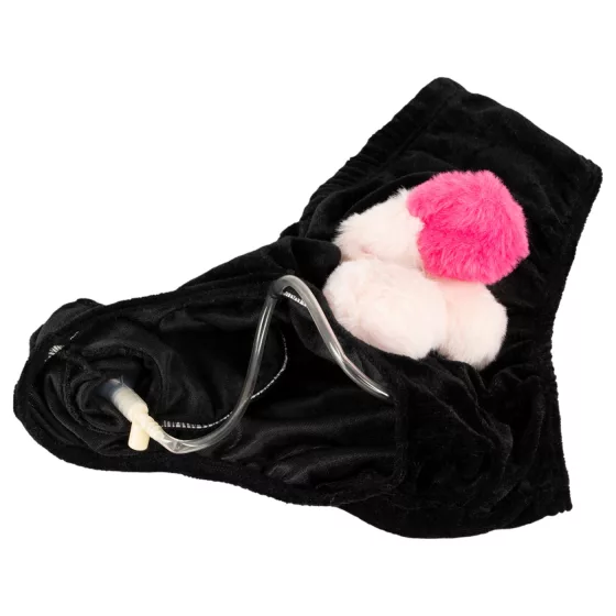 Pump-Enhanced Black Briefs