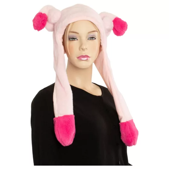 Cheeky Ears Moving Hat (Pink)