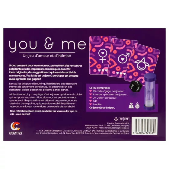 you & me - erotic couples game (French)