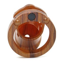 CB-6000 - Luxury Wooden Locking Chastity Cage