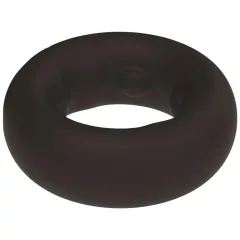   Pulselock Cocktura - dotted silicone penis ring (black) - 27 mm