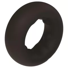   Pulselock Cocktura - dotted silicone penis ring (black) - 27 mm