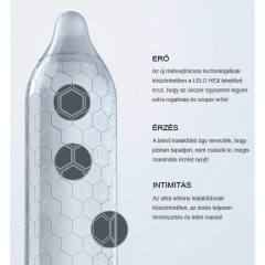 LELO Hex Original - Luxury Condom (1 Pack)