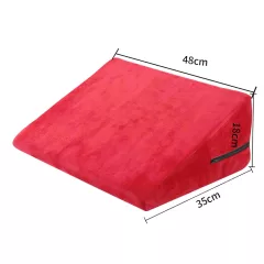   Desirel Magic Pillow wedge sex pillow set - small + large (red)