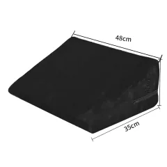   Desirel Magic Pillow wedge sex pillow set - small + large (black)