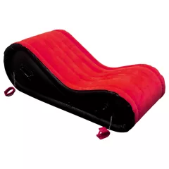   Desirel Magic Pillow - Inflatable BDSM Sex Furniture - with Cuffs (Red)