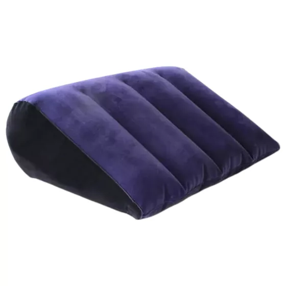 Desirel Magic Pillow - inflatable wedge sex pillow (dark purple)