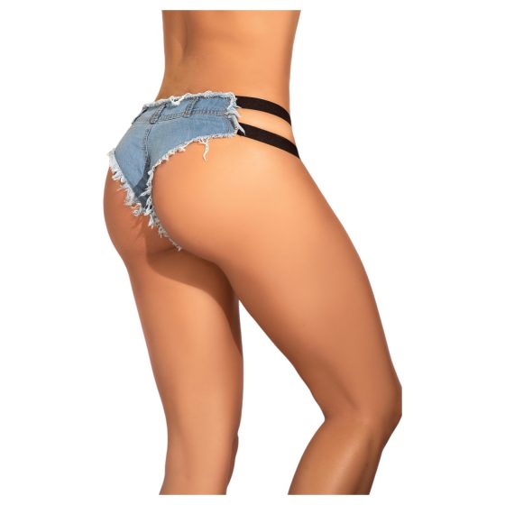 Mapalé - Micro Mini Denim Shorts