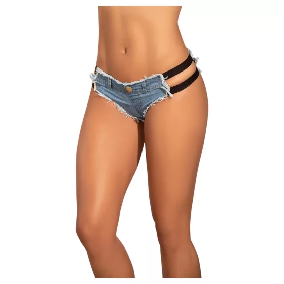 Mapalé - Micro Mini Denim Shorts - L
