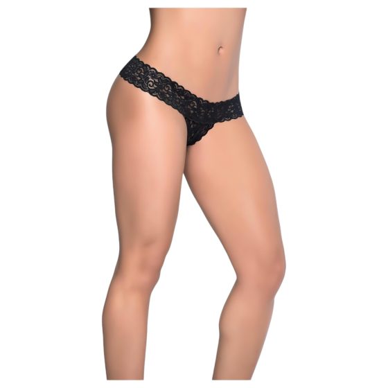 Mapalé - Open-Back Thong (Black)