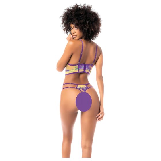 Mapalé - Bra Set (Yellow-Purple)