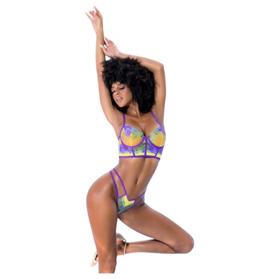Mapalé - Bra Set (Yellow-Purple)