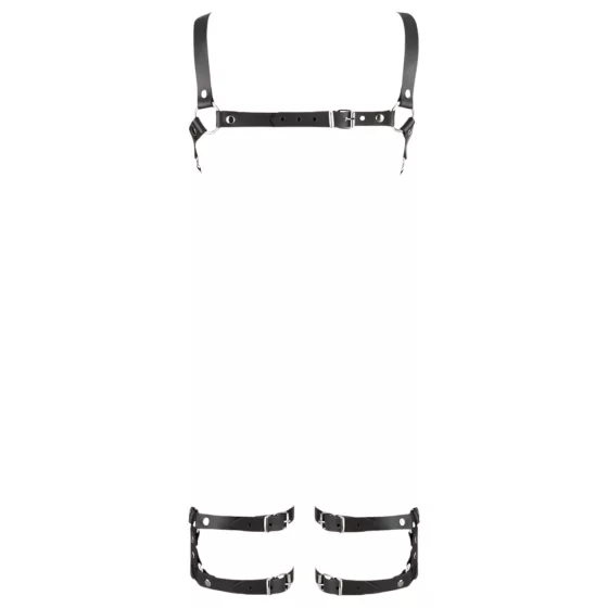 ZADO - Leather Body Harness - Black - L/XL