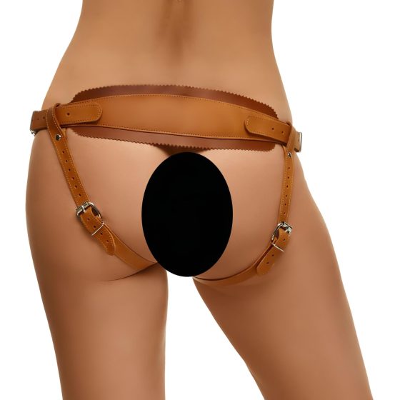 ZADO - Leather Harness for Attachments (Brown)
