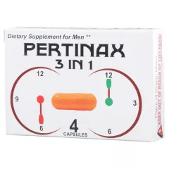   Pertinax 3in1 Plus - Men's Dietary Supplement Capsules (4 Count)