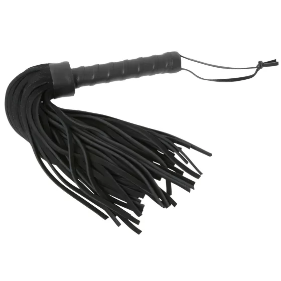 ZADO - Black Leather Sturdy Flogger