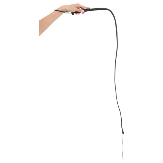 ZADO - Handcrafted Black Leather Whip