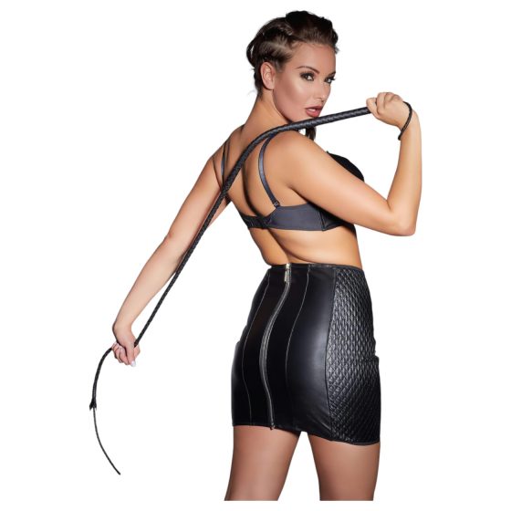 ZADO - Handcrafted Black Leather Whip