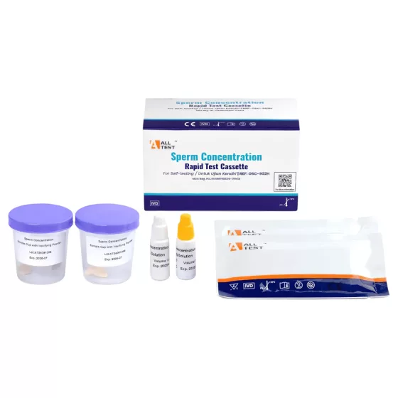 Alltest sperm concentration rapid test for home use (2 tests)