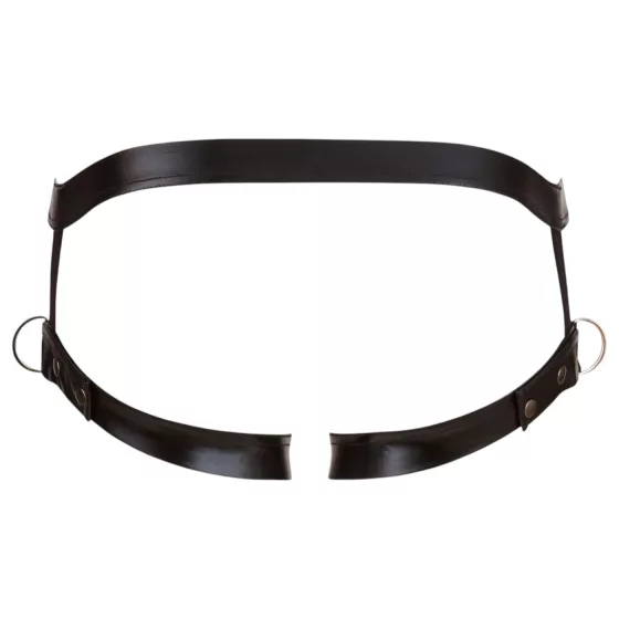 Svenjoyment - Harness with Penis Ring (Black) - M/L