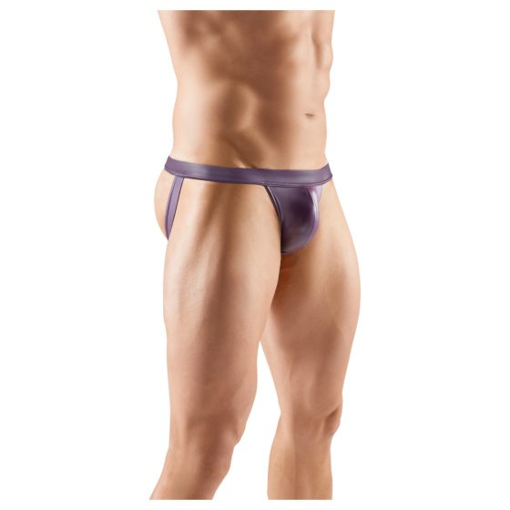 Svenjoyment - open men's thong (purple) 