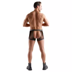   Svenjoyment - open fishnet men’s briefs with penis ring (black)