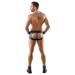 Svenjoyment - Open-Back Men’s Briefs with Cuff (Black)