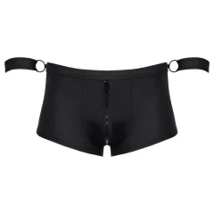 Svenjoyment - Open-Back Men’s Briefs with Cuff (Black)