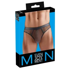 Svenjoyment - fishnet men’s thong (black)