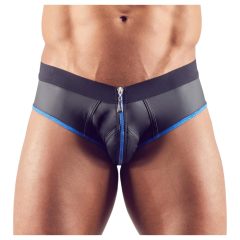 Svenjoyment - Open Jock Briefs (Black-Blue)