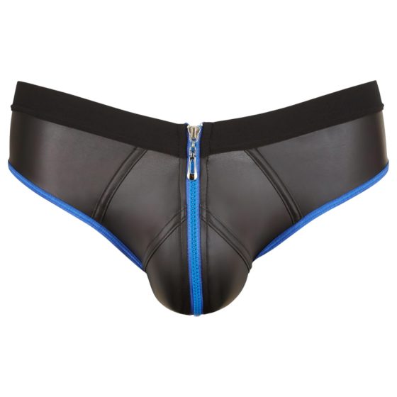 Svenjoyment - Open Jock Briefs (Black-Blue)