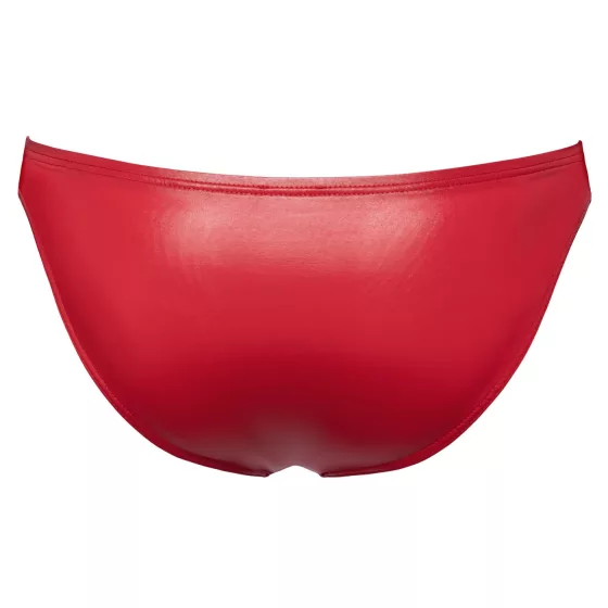 Svenjoyment - Black Lace-up Men's Briefs (Red)