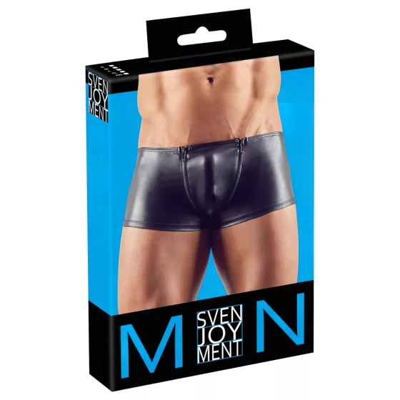 Svenjoyment - Zipper Boxers (Black) - XL