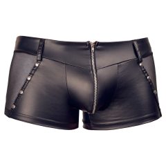 Svenjoyment - Transparent side zip boxer briefs (black)