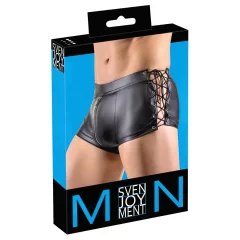 Svenjoyment - Lace-Up Matte Black Boxers