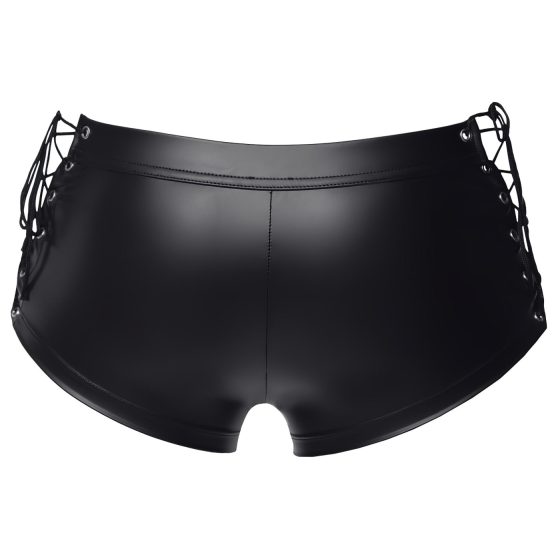 Svenjoyment - Lace-Up Matte Black Boxers